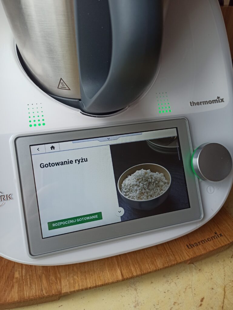 gotowanie ryżu przepis thermomix