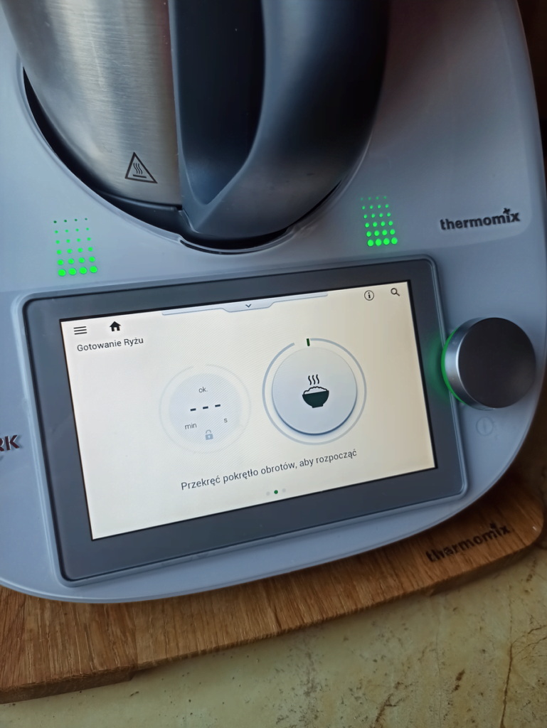 gotowanie ryżu thermomix