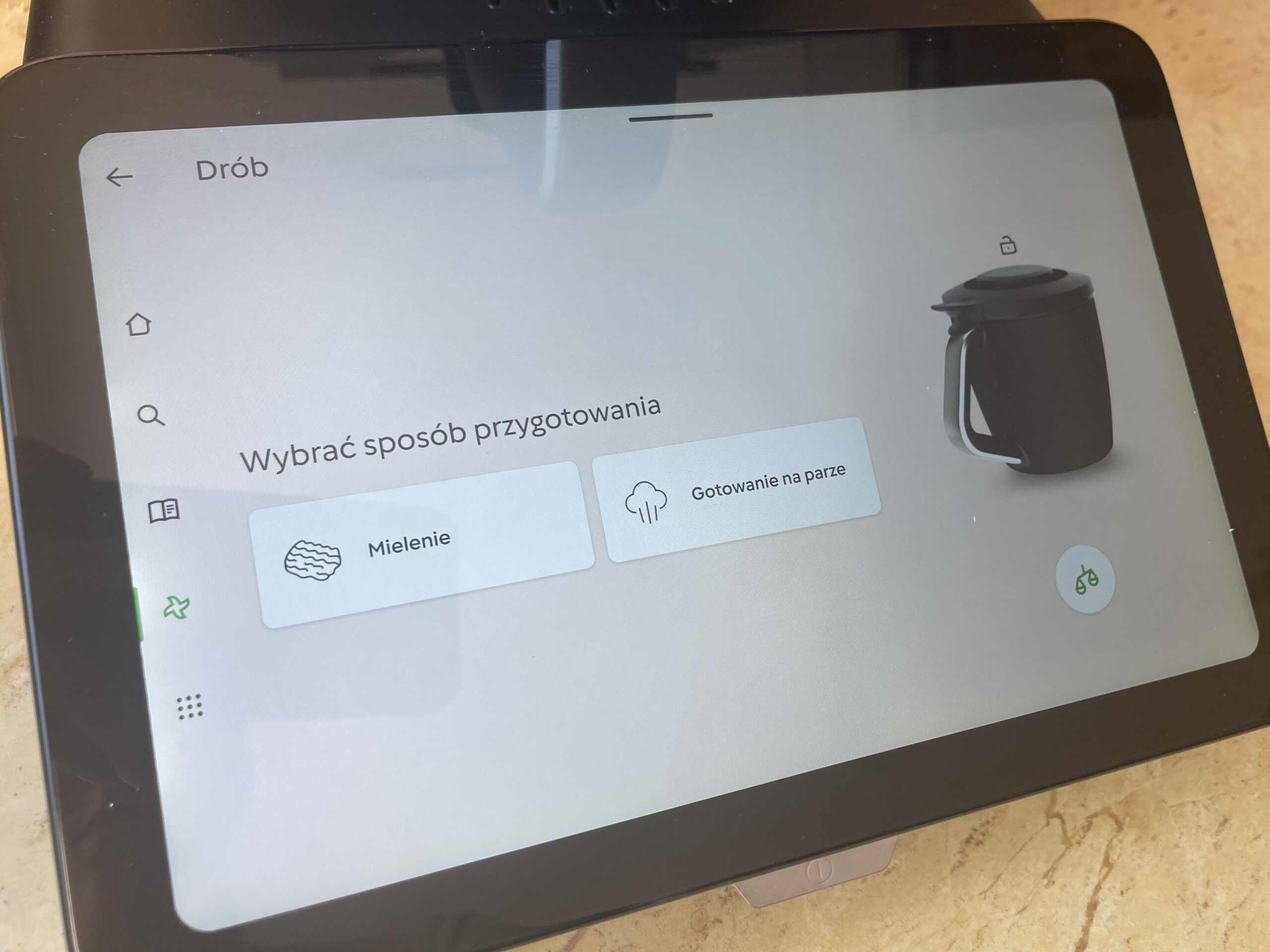 drób mielenie lub gotowanie na parze