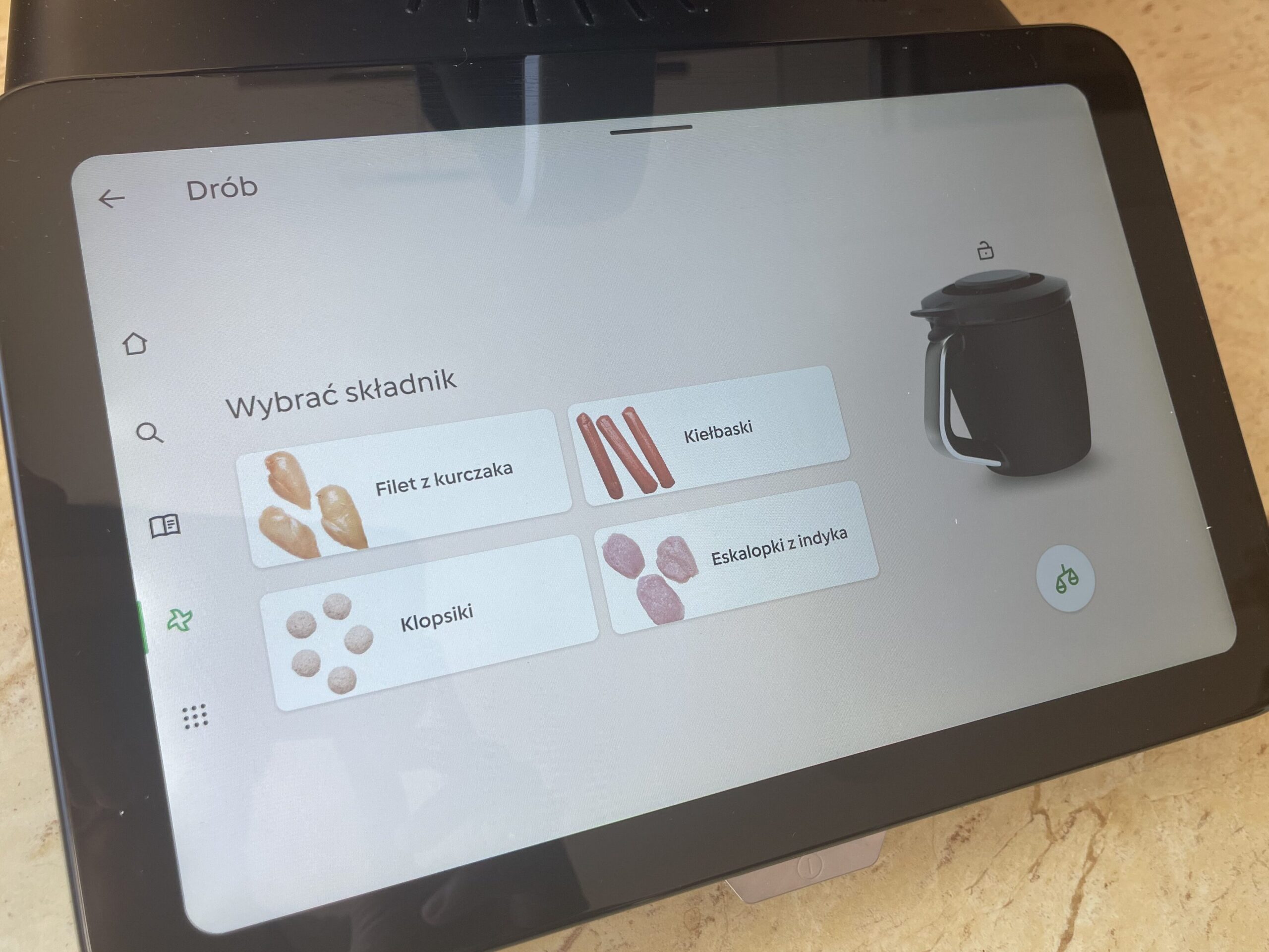 wybór rodzaju mięsa