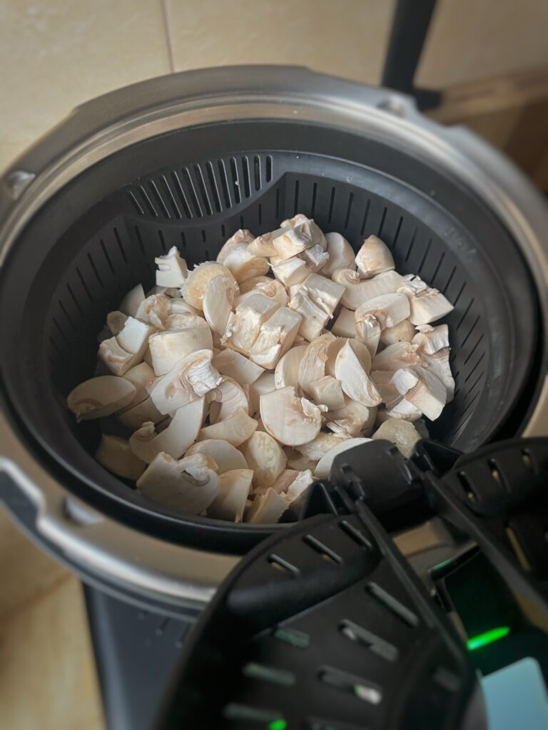 otwieranie koszyczka thermomix