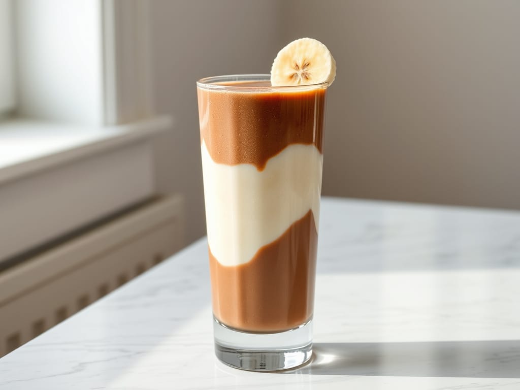 shake proteinowy czekoladowo-waniliowy thermomix