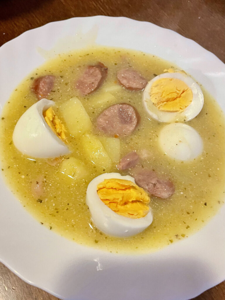 żurek z jajkiem thermomix